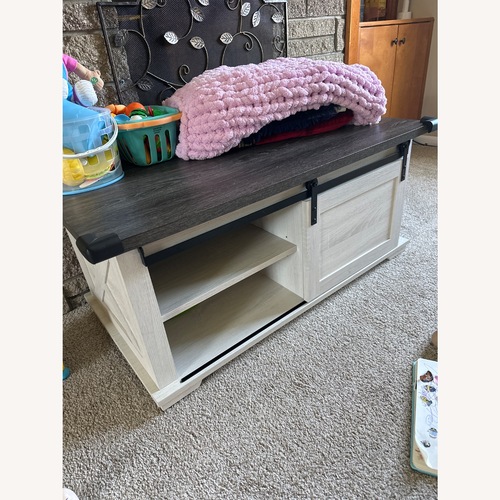 Used Raymour & Flanigan Dorrinson Coffee Table for sale on AptDeco