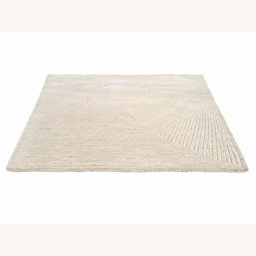 Used Restoration Hardware Ellipse Wool Rug – 10' × 14' Cream for sale on AptDeco