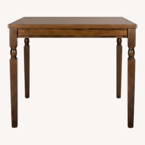 Used Alston Quality Industries Dark Brown Dining Table for sale on AptDeco