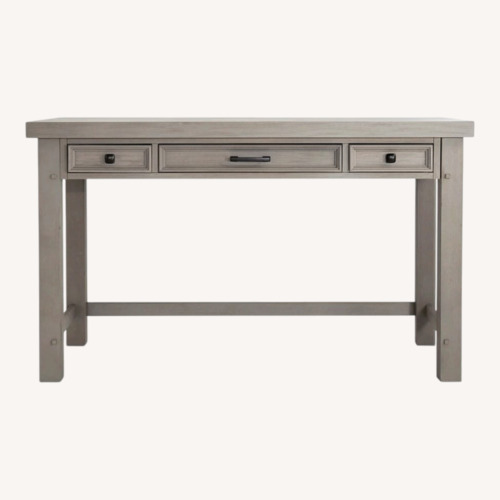 Used Hudson Light Gray Desk for sale on AptDeco