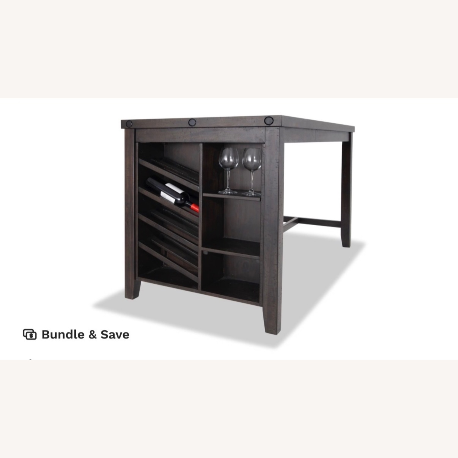 Bob's Discount Furniture Kitchen Island - image-8