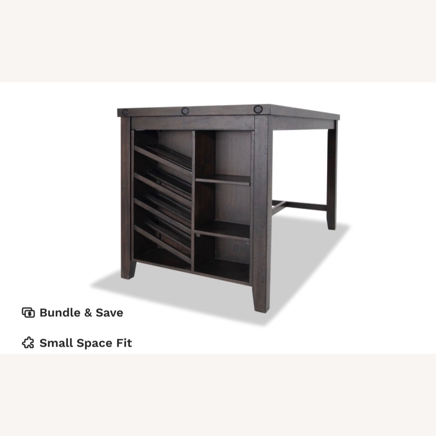 Bob's Discount Furniture Kitchen Island - image-6