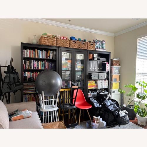 Used IKEA Hemnes Bookcases, Set of 3 for sale on AptDeco