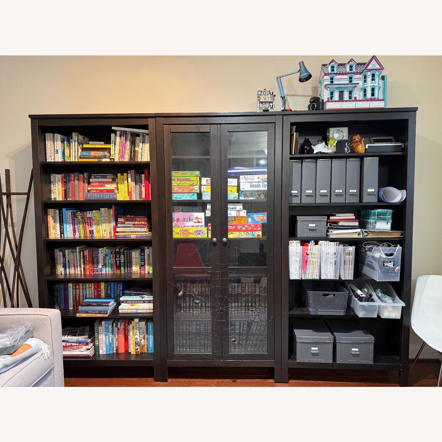 IKEA Hemnes Bookcases, Set of 3 - image-6