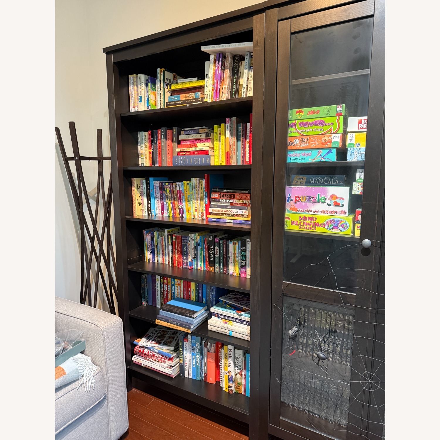 IKEA Hemnes Bookcases, Set of 3 - image-5