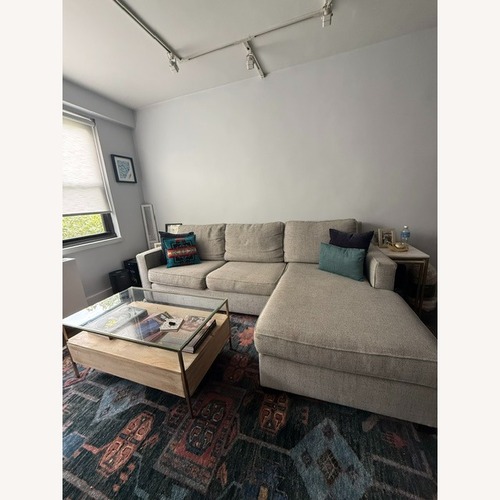 Used West Elm 2 Piece Chaise Sectional for sale on AptDeco