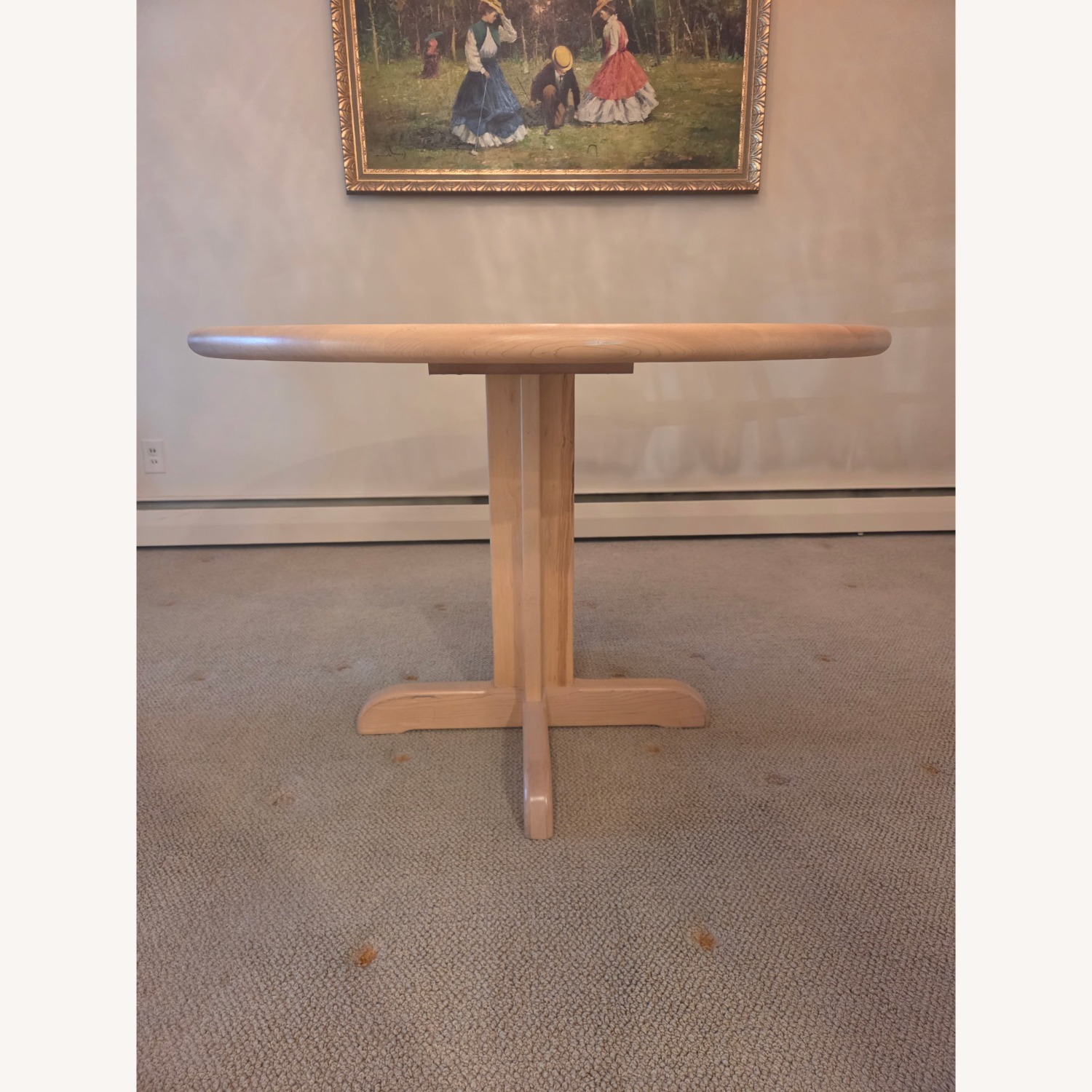 Vintage/Antique Finds Light Brown Wood Dining Set - image-10
