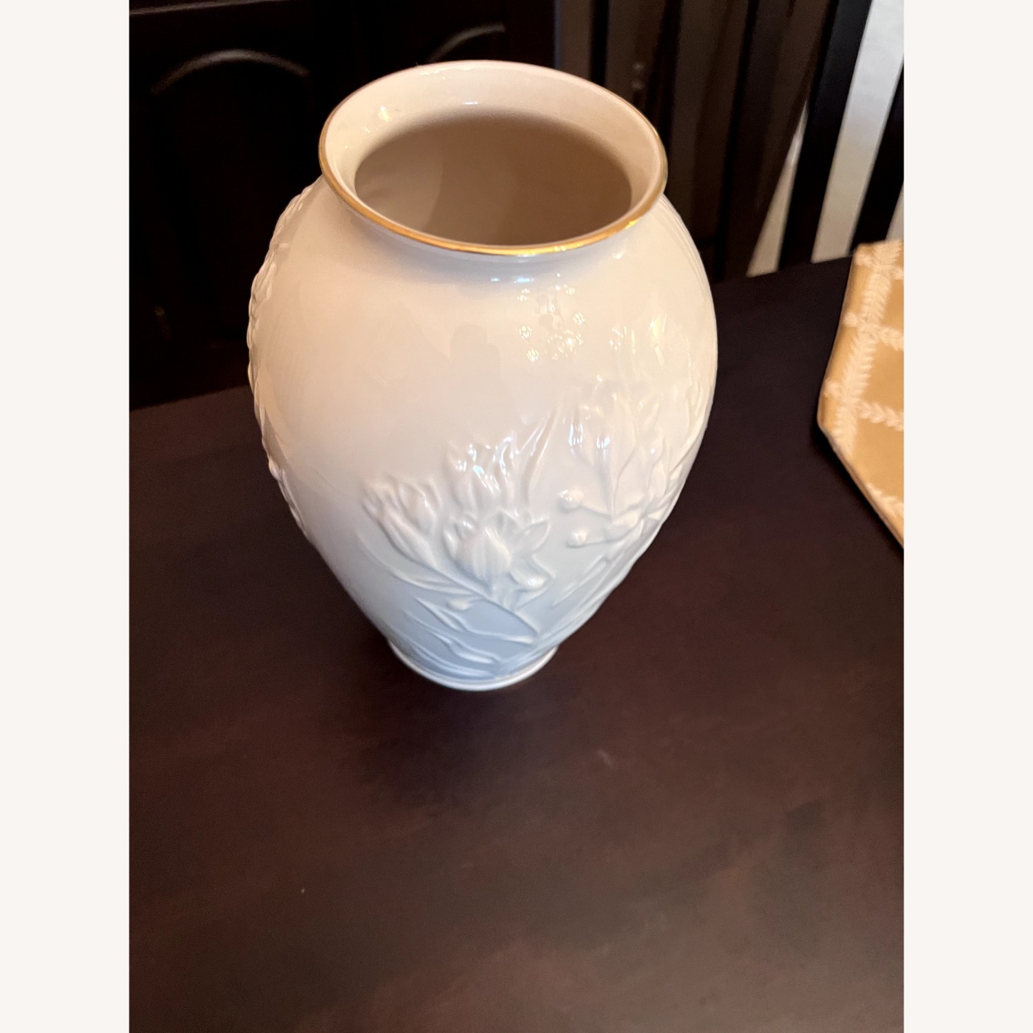 Vintage Lenox Vase and Tray  - image-4