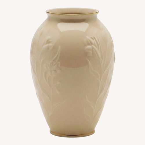 Used Vintage Lenox Vase and Tray for sale on AptDeco