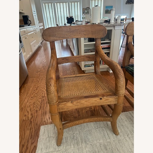 Used Vintage/Antique Natural Wood Armchairs for sale on AptDeco