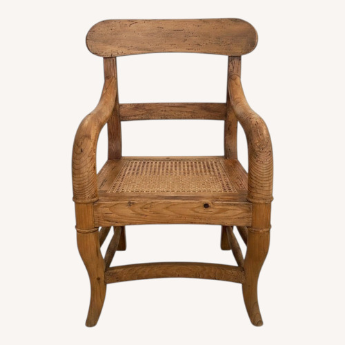 Used Vintage/Antique Natural Wood Armchairs for sale on AptDeco