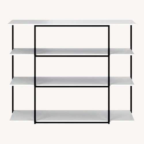 Used BoConcept White Lacquer Console Table for sale on AptDeco