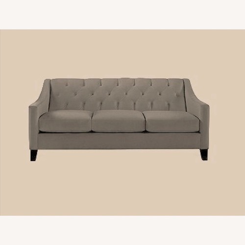 Used Macy's Chloe II Dark Gray Fabric 3+ Seater Sofa for sale on AptDeco