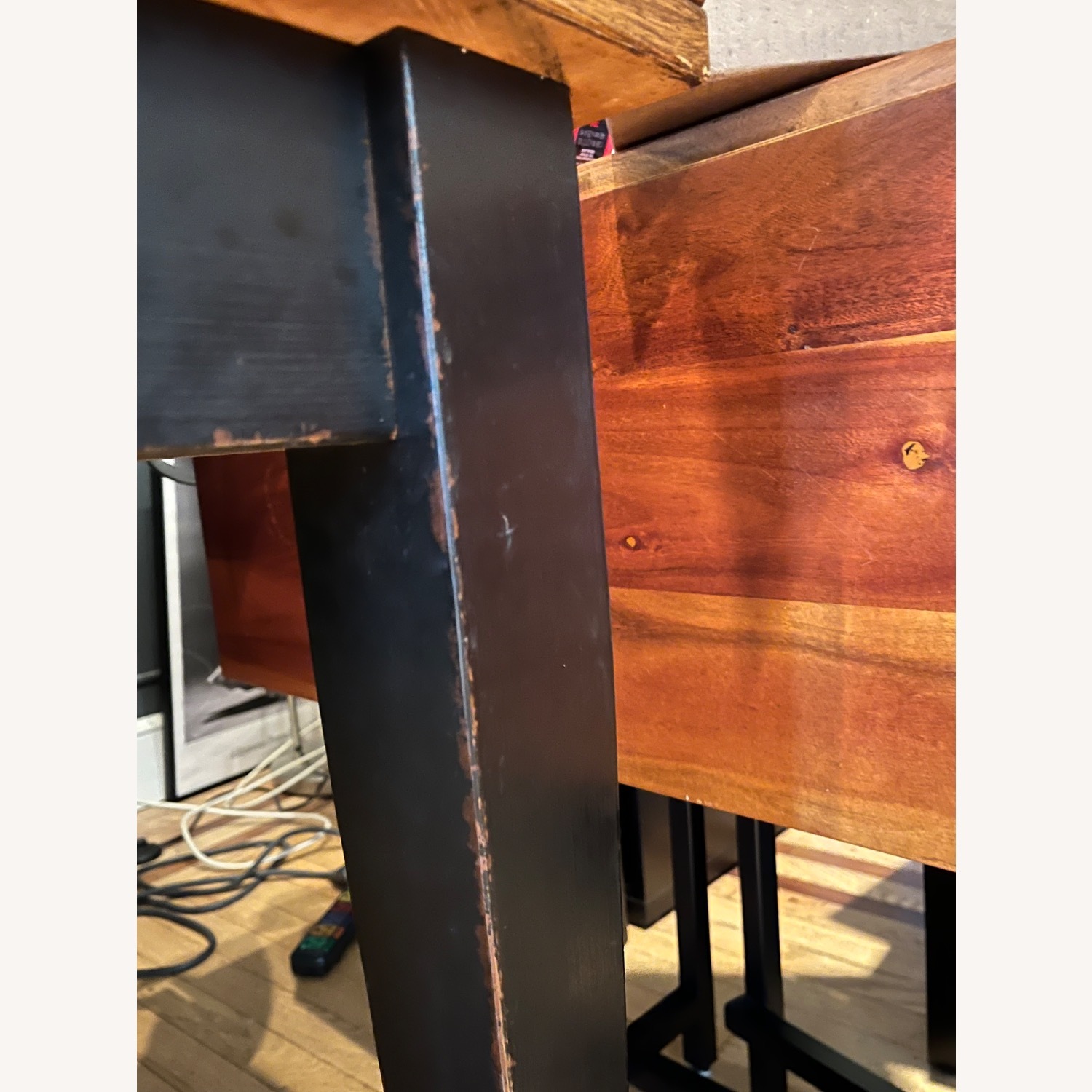Crate & Barrel Dining Room Table With Storage - image-12
