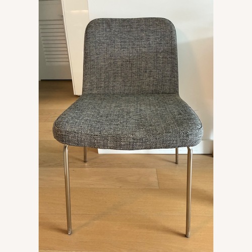 Used CB2 Charlie Fabric Dining Chairs for sale on AptDeco