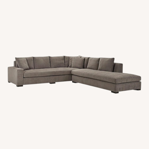 Used Lee Industries Light Gray 3+ Piece Sectional for sale on AptDeco