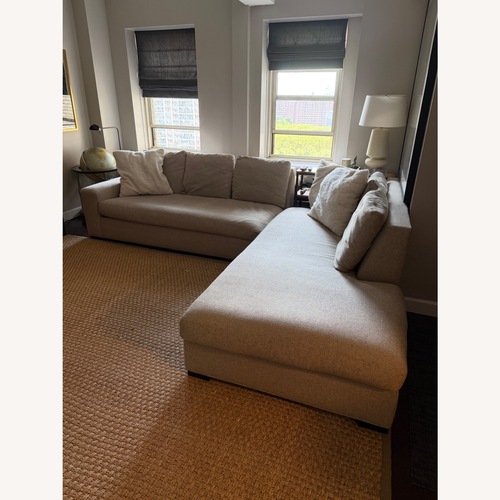 Used Lee Industries Light Gray 3+ Piece Sectional for sale on AptDeco
