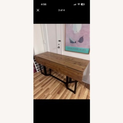 Used Wayfair Adams Extendable Dining Table for sale on AptDeco