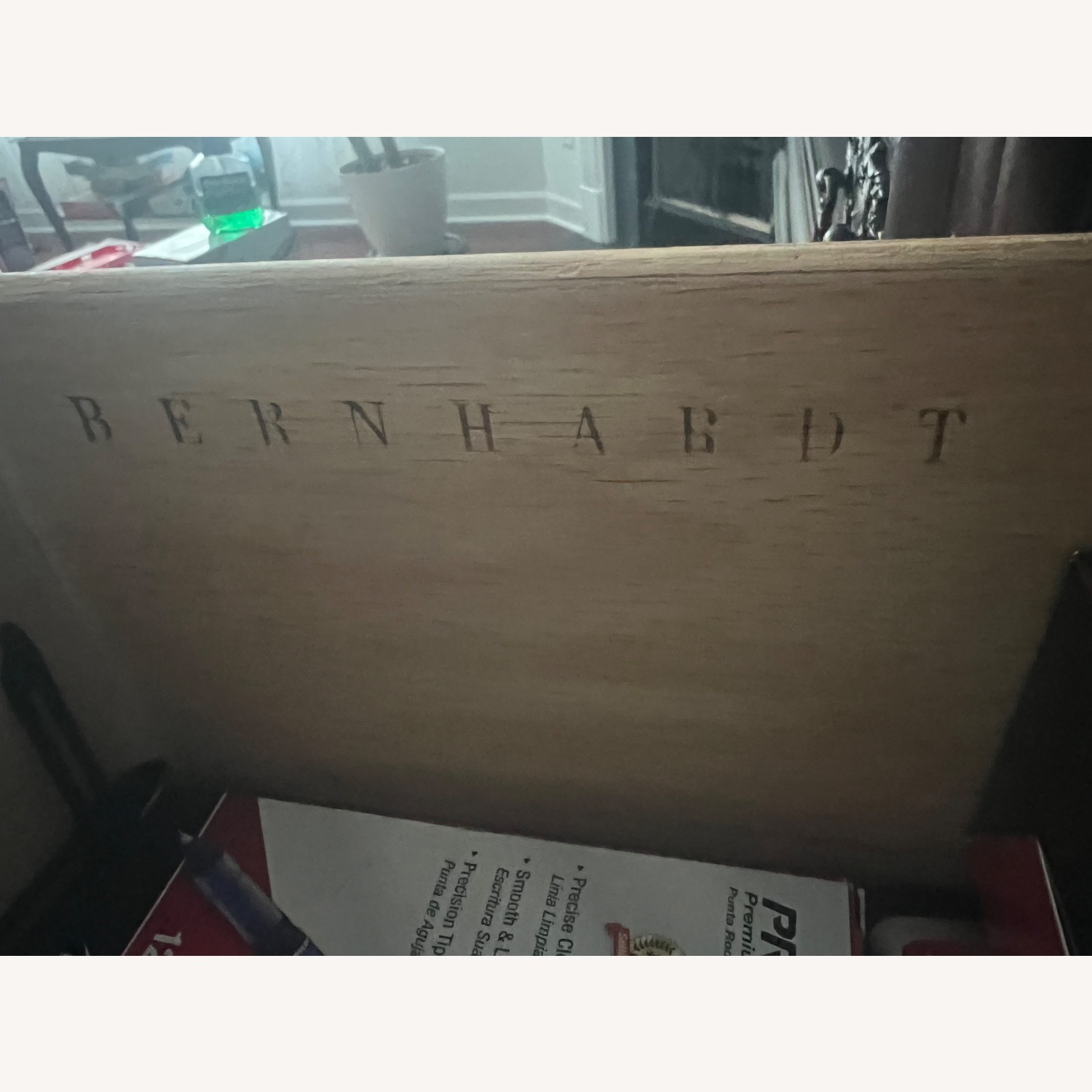 Bernhardt Sideboard/Credenza with Marble Top - image-3