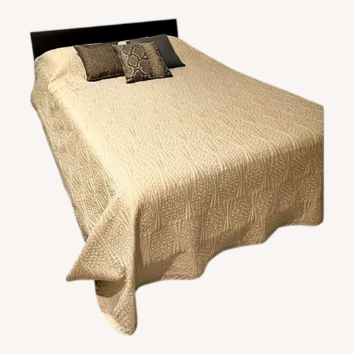 Used Design Within Reach Wood Queen Bed for sale on AptDeco