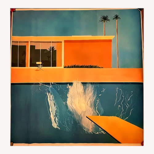 Used David Hockney Print for sale on AptDeco