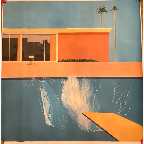 Used David Hockney Print for sale on AptDeco