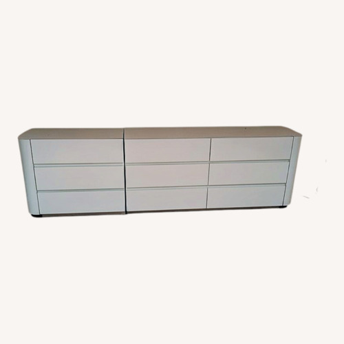 Used Vintage/Antique White Wood Dresser for sale on AptDeco