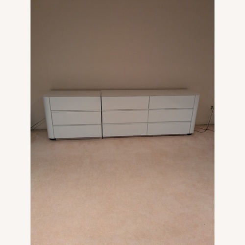 Used Vintage/Antique White Wood Dresser for sale on AptDeco