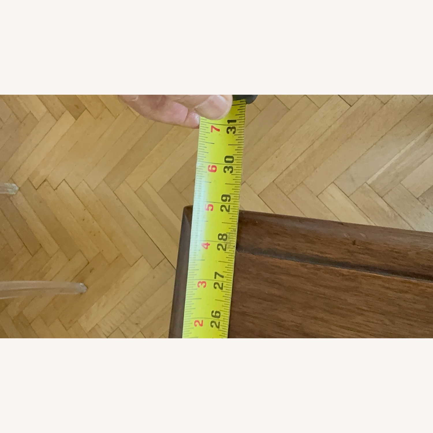 Antique Wood Side Table, Possible Kitchen Island - image-9