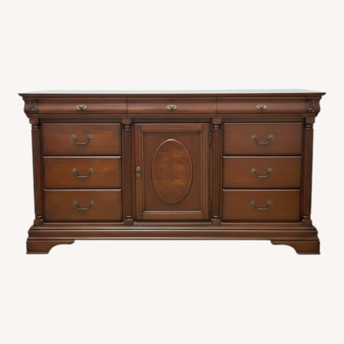 Used Vintage Solid Wood Triple Dresser  for sale on AptDeco