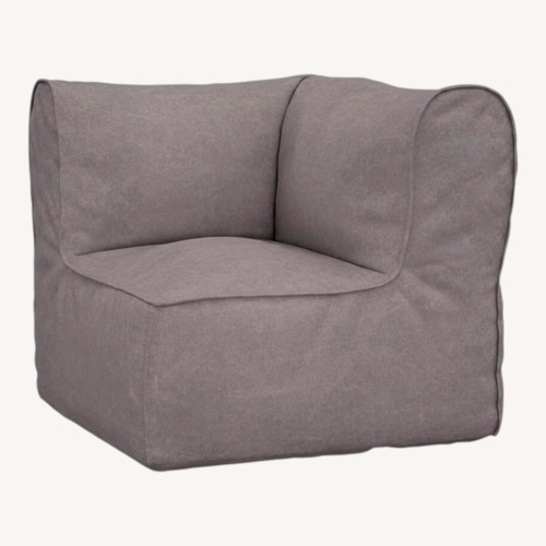 Used Pottery Barn Teen Prescot Sectional Set Beanbags for sale on AptDeco
