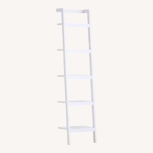 Used Crate & Barrel Sawyer Leaning Ladder Bookcase for sale on AptDeco