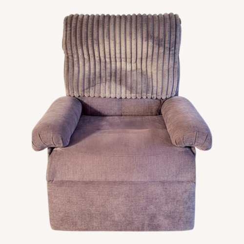 Used Light Gray Fabric Recliner for sale on AptDeco