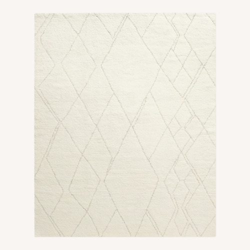Used CB2 Natural Wool Area Rug 6' x 9' for sale on AptDeco