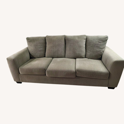 Used Dark Gray Fabric 3+ Seater Sofa for sale on AptDeco