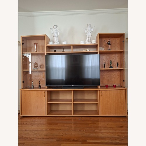 Used Wooden Wall Unit  for sale on AptDeco