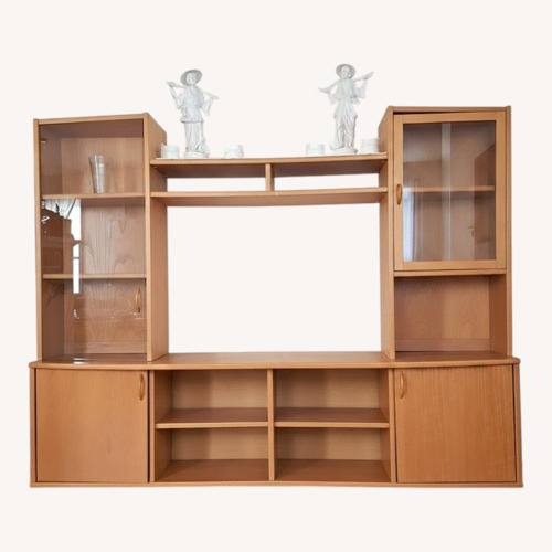 Used Wooden Wall Unit  for sale on AptDeco