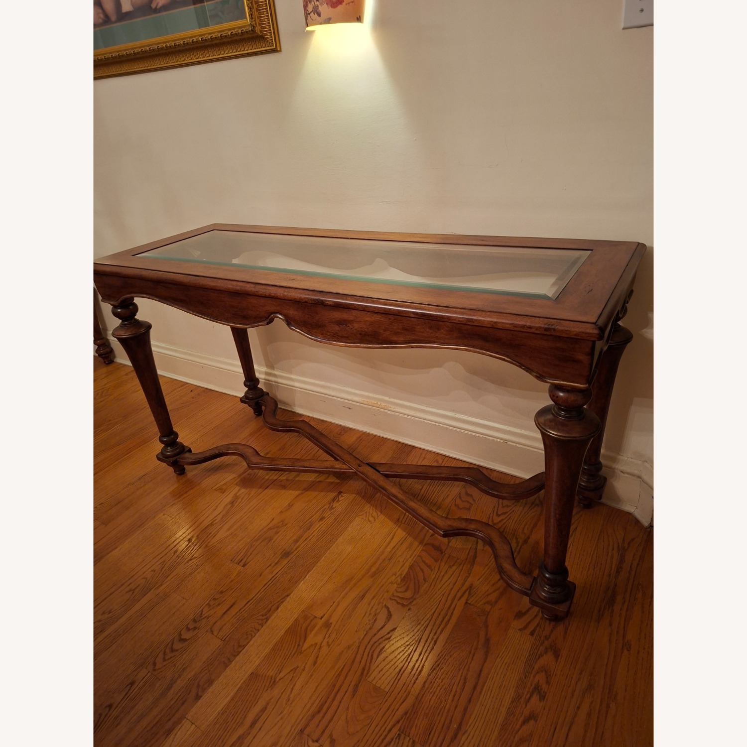 Dark Brown Side Table - image-2
