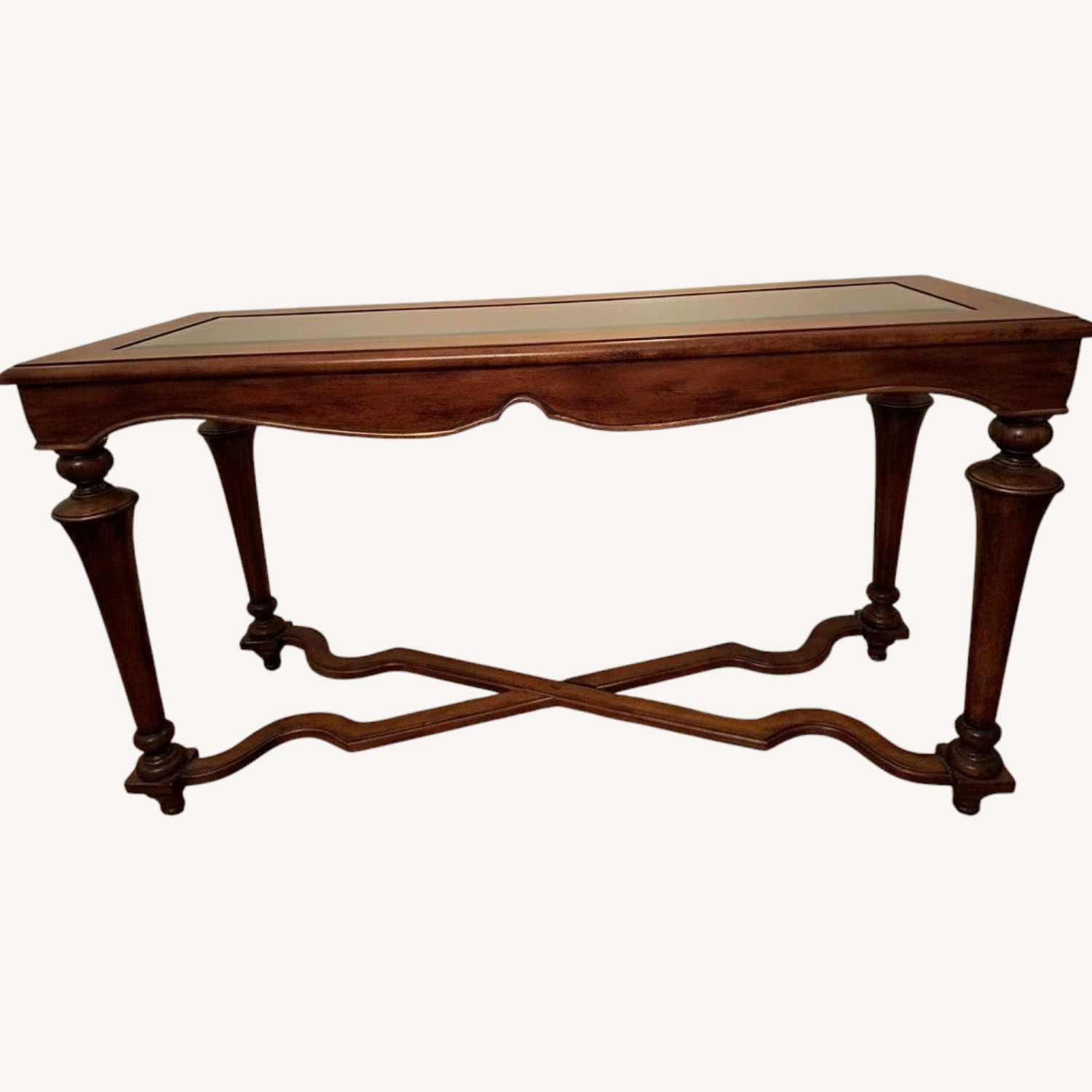 Dark Brown Side Table - image-0