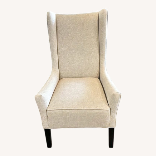 Used Cambridge Collection Boucle Wingback Accent Chair for sale on AptDeco