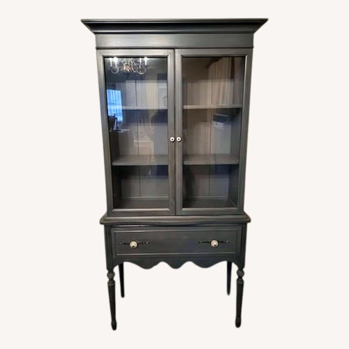 Used Vintage-style China Cabinet/Display Hutch for sale on AptDeco