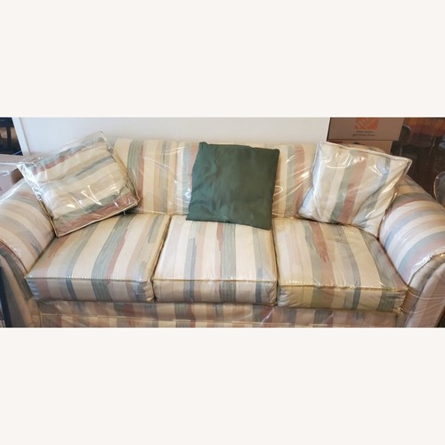 Used 3 Seater Vintage Beige-Colored Sofa for sale on AptDeco
