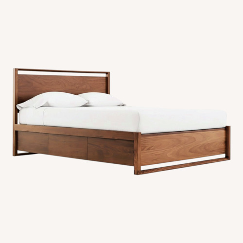 Used Design Within Reach Matera Wood King Bed for sale on AptDeco