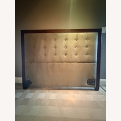 Used Crate & Barrel Upholstered Headboard for sale on AptDeco