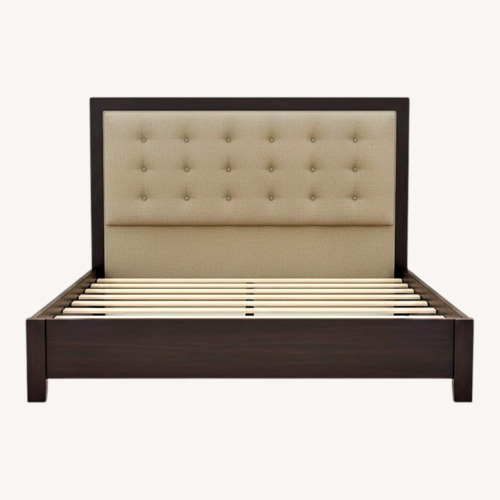 Used Crate & Barrel Upholstered Headboard for sale on AptDeco