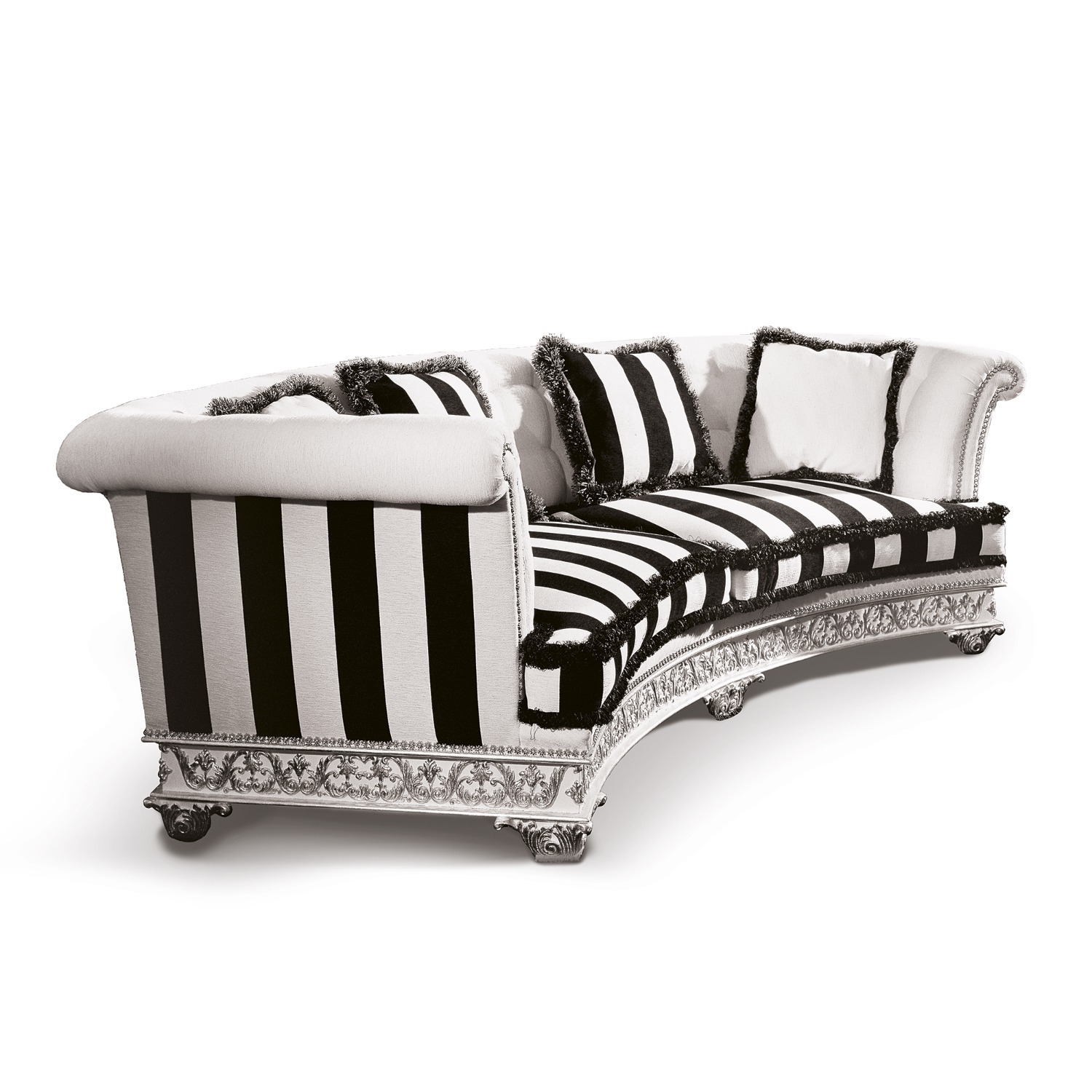 Francesco Molon White Fabric 3+ Seater Sofas - image-2