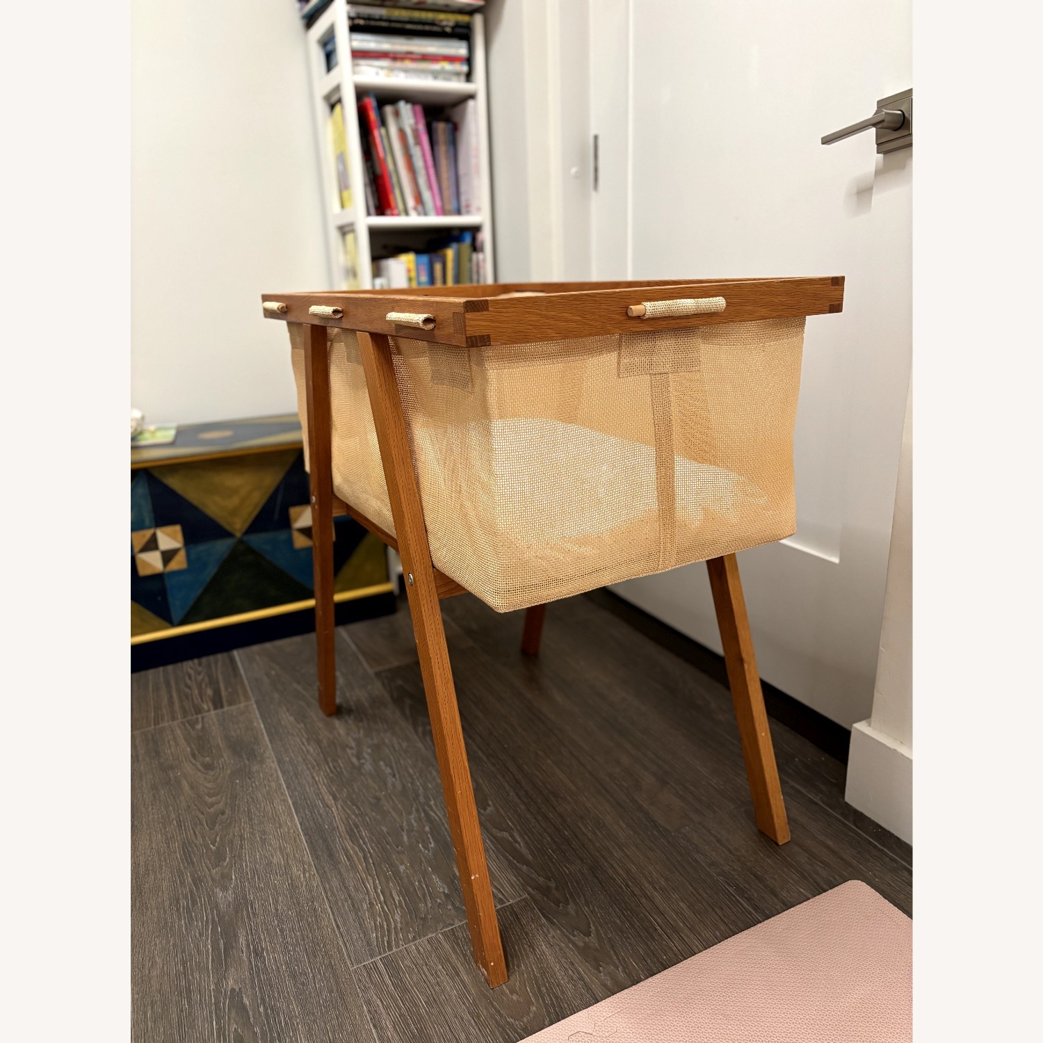 Seimi Natural Wood Bassinet - image-5
