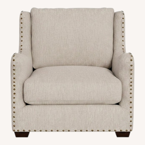 Used Universal Furniture Natural Fabric Accent Chair for sale on AptDeco