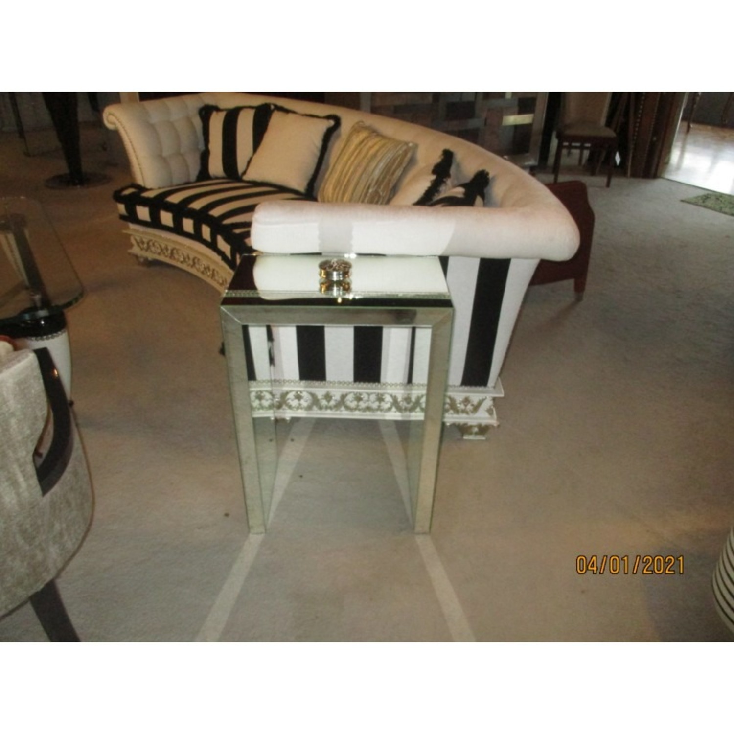 Francesco Molon White Fabric Armchair - image-3