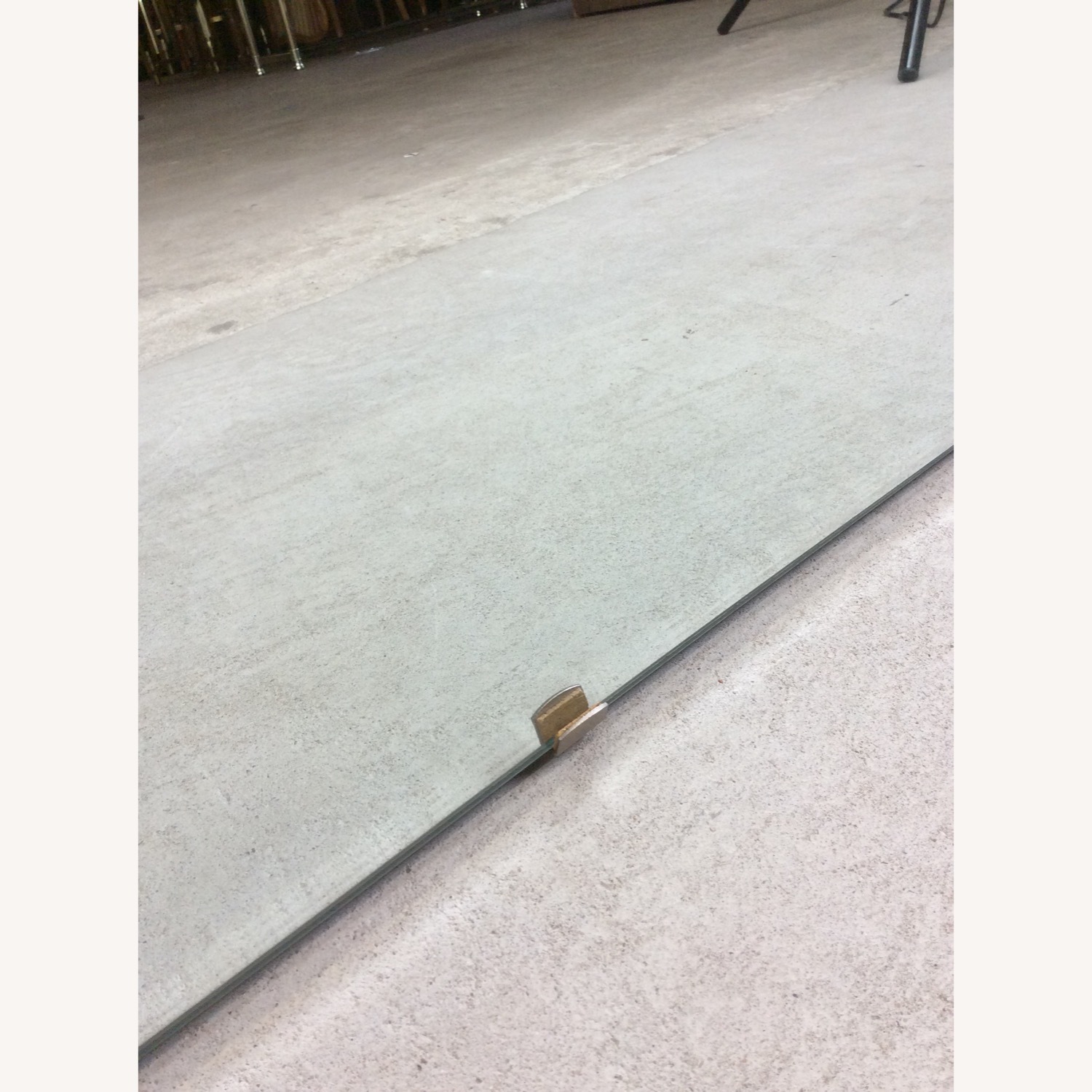Mid Century Rectangular Mirror with Beveled Edge - image-14